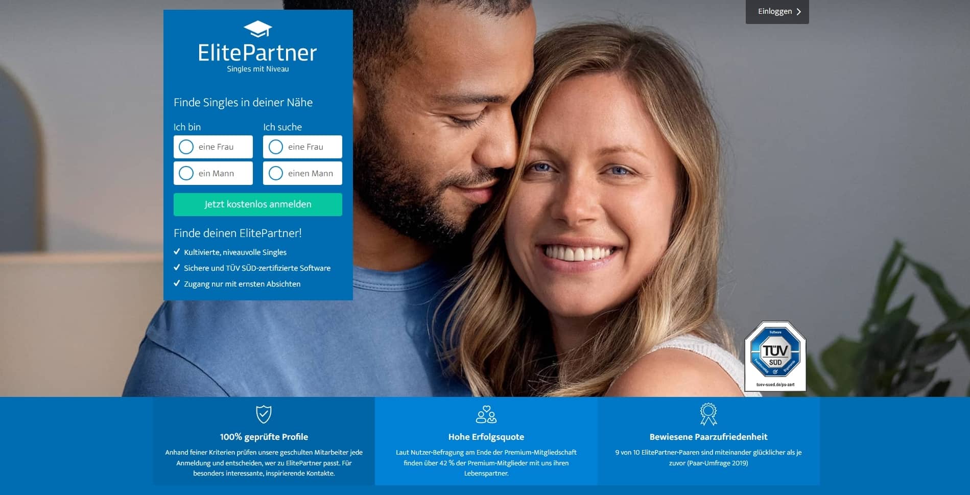 ElitePartner German Dating App