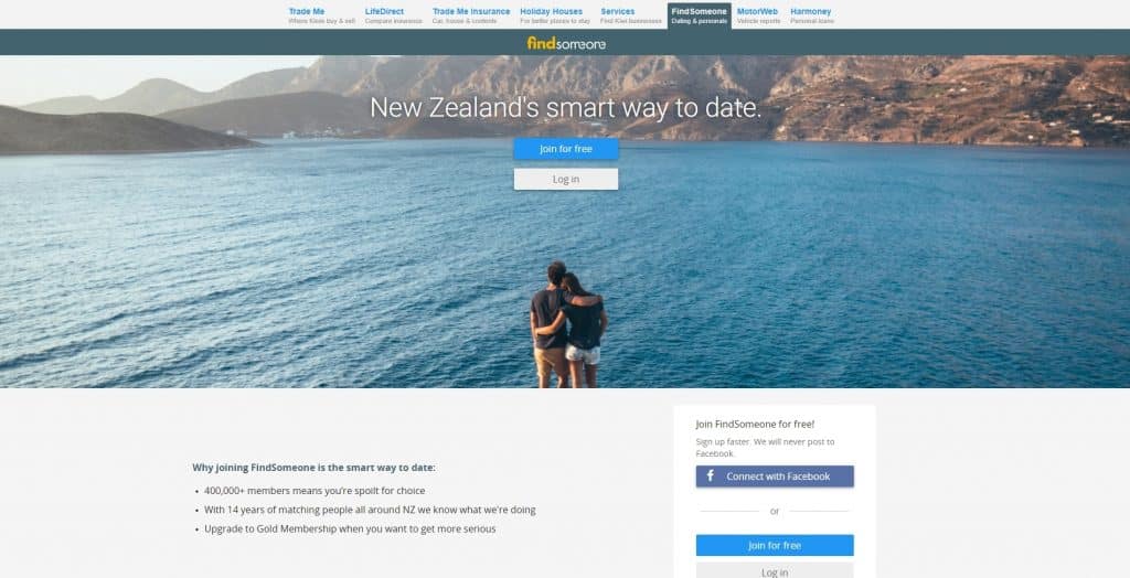 FindSomeone NZ Screenshot