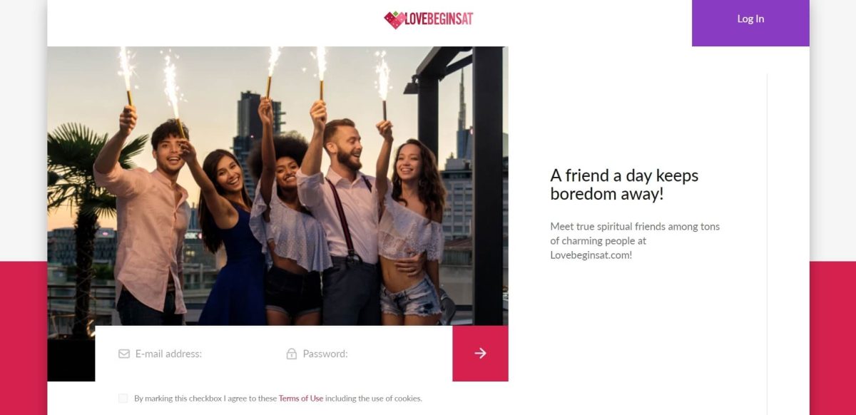 LoveBeginsAt Dating Site